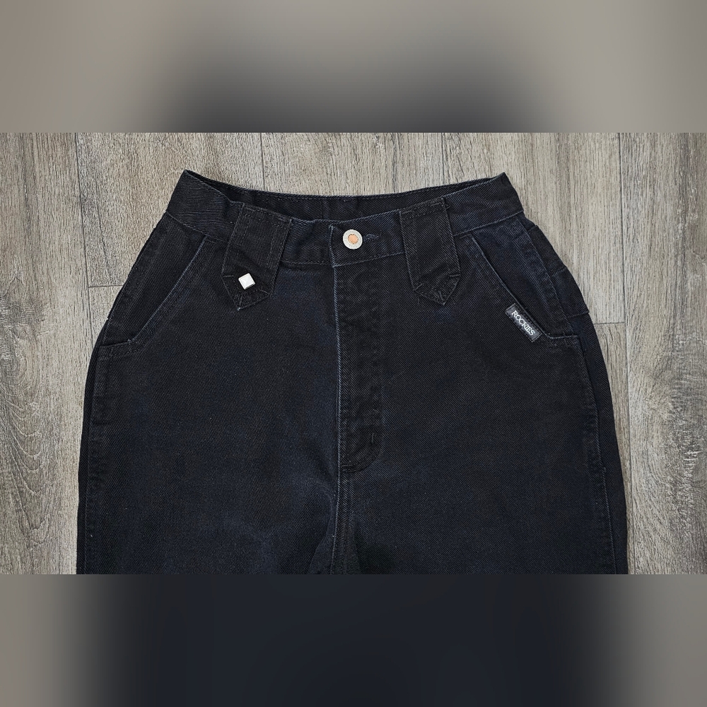 Women's Vintage High Waisted Rockies Jeans-Size 5/6 XL - Picture 4 of 6